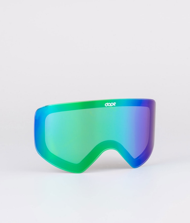 Dope Flush Goggle Lens Ekstralinse Snow Green