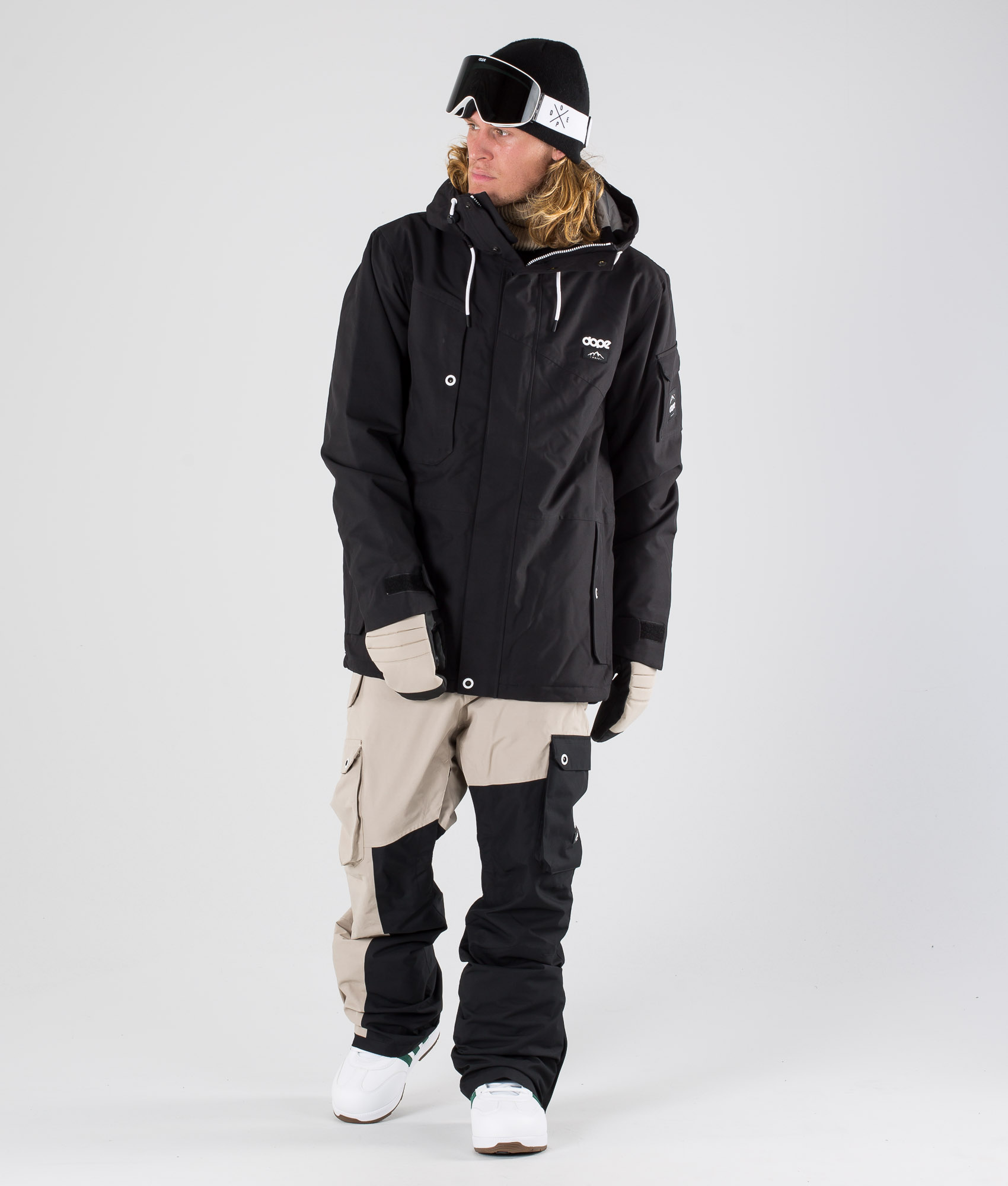 Dope Adept Snowboard Jacket Black