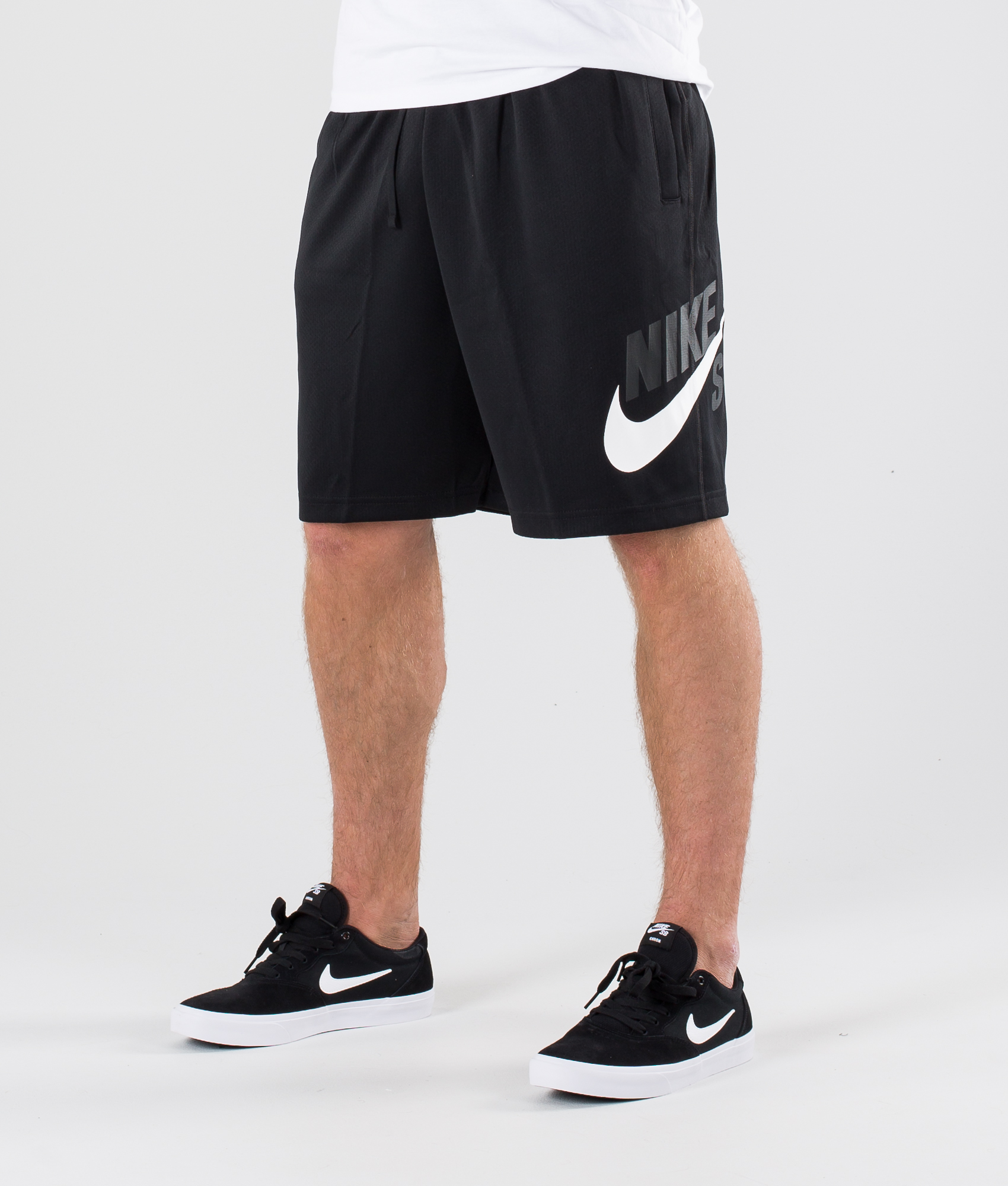 Nike SB Dry Hbr Sunday Short Shorts Black/White - Ridestore.com