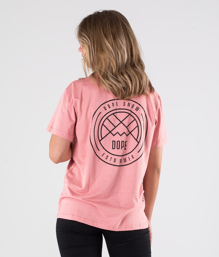 Dope Grand T-shirt Dame Lines Softpink