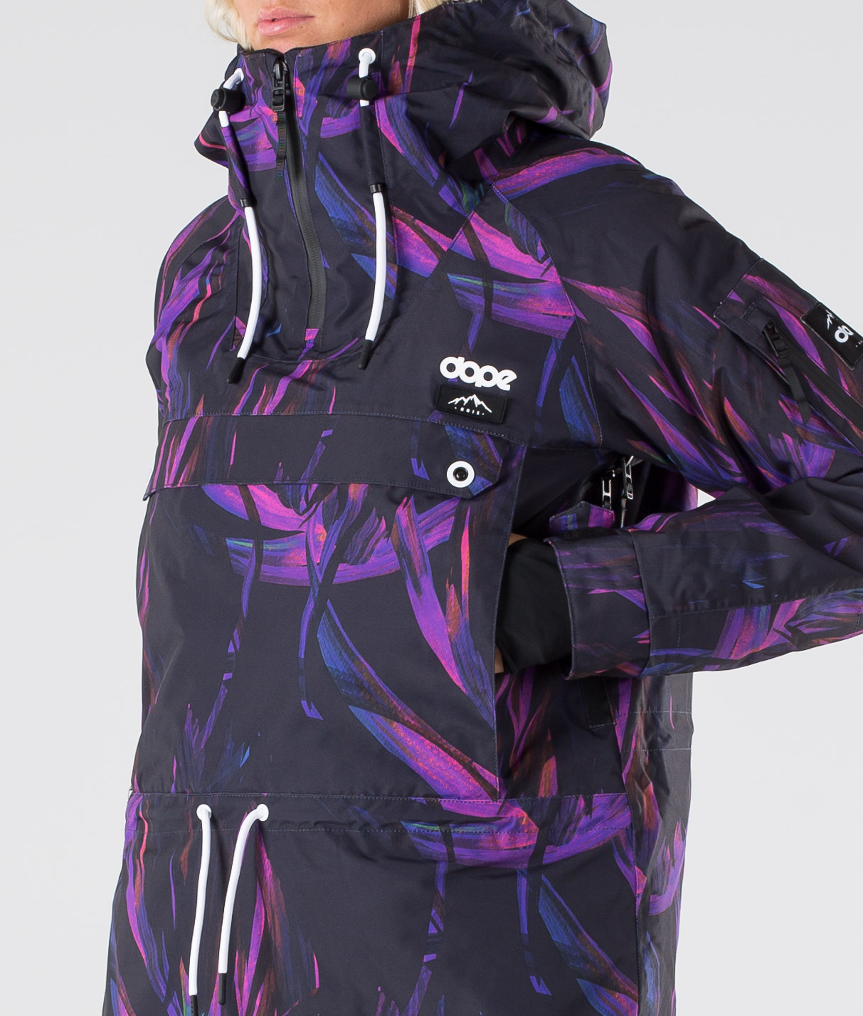 purple snowboard jacket womens