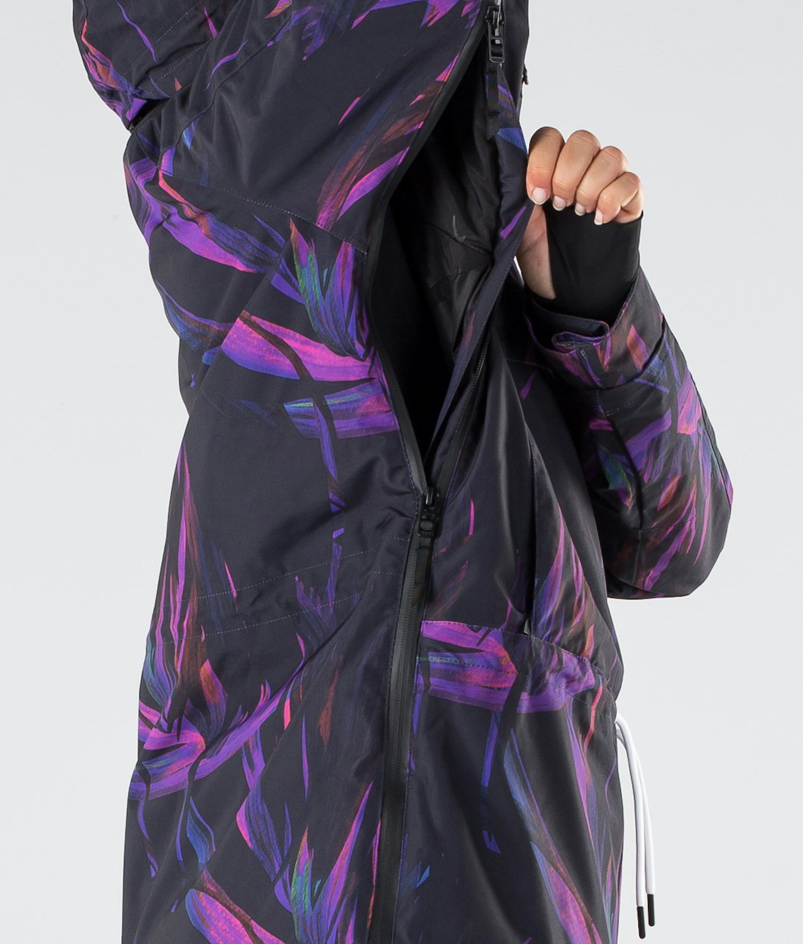 Dope Annok W 2019 Snowboard Jacket Women Purple Foliage