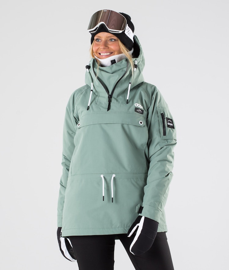 Annok W 2019 Veste Snowboard Femme Faded Green, Image 1 sur 9