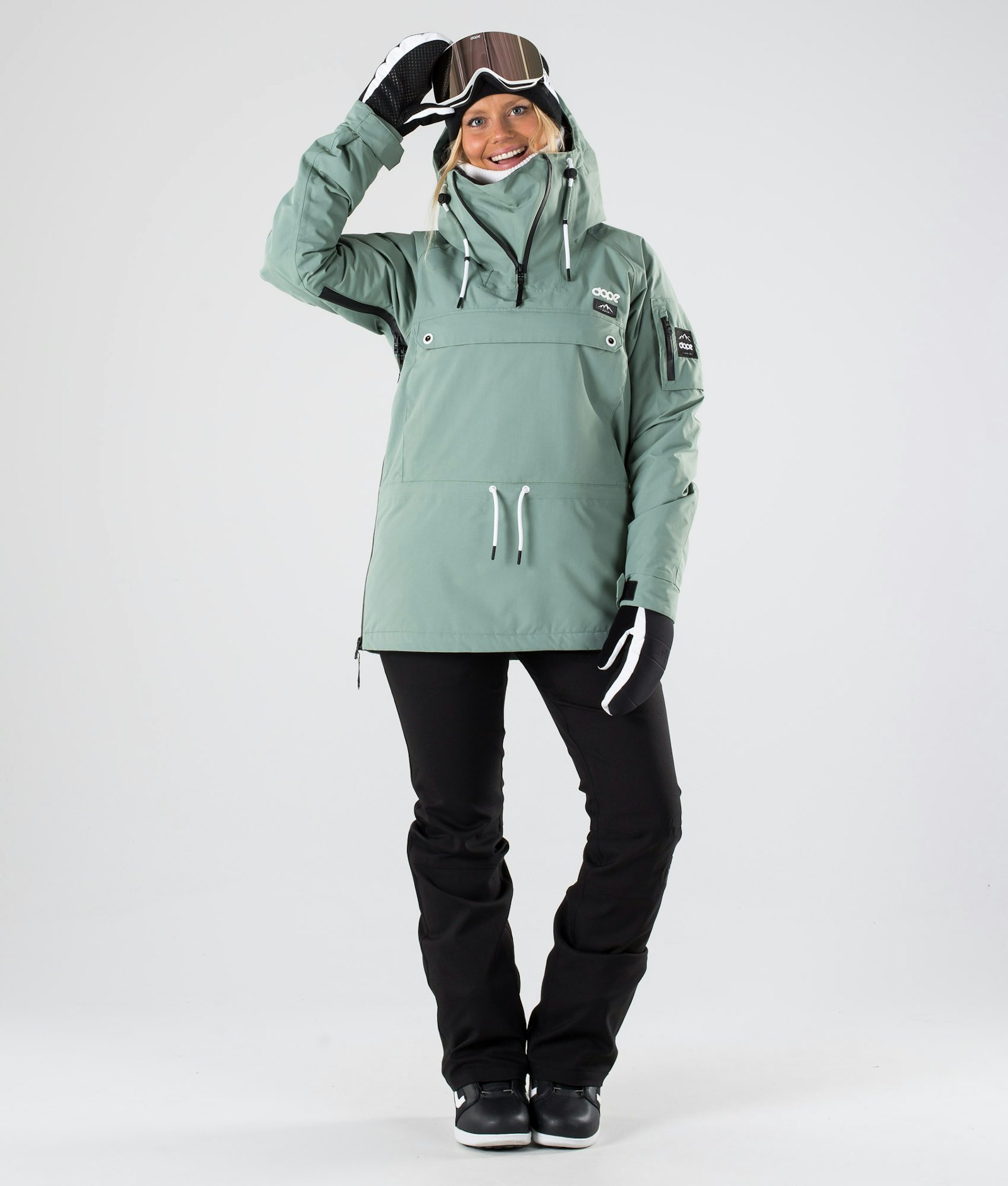 Annok W 2019 Snowboardjacke Damen Faded Green