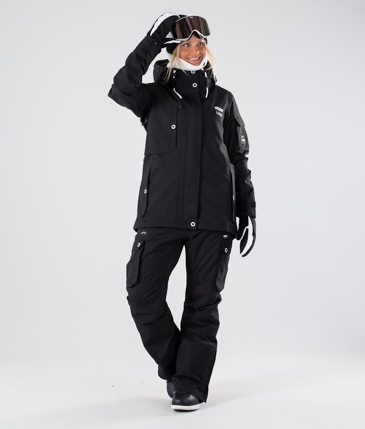 Adept W 2019 Snowboard Jacket Women Black, Image 7 of 8