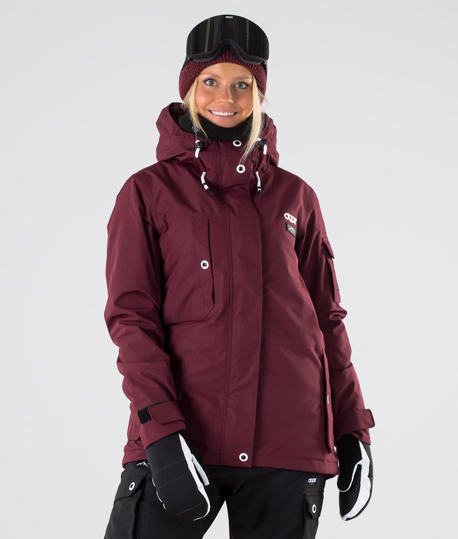 Adept W 2019 Snowboard Jacket Women Burgundy
