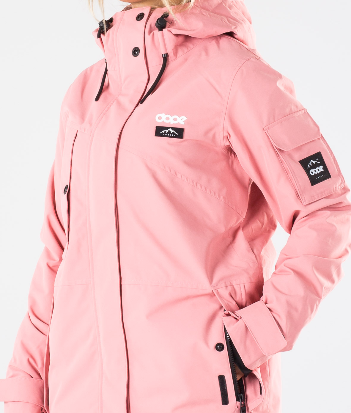 Light pink snow jacket Clearance