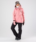 Adept W 2019 Veste Snowboard Femme Pink, Image 8 sur 9