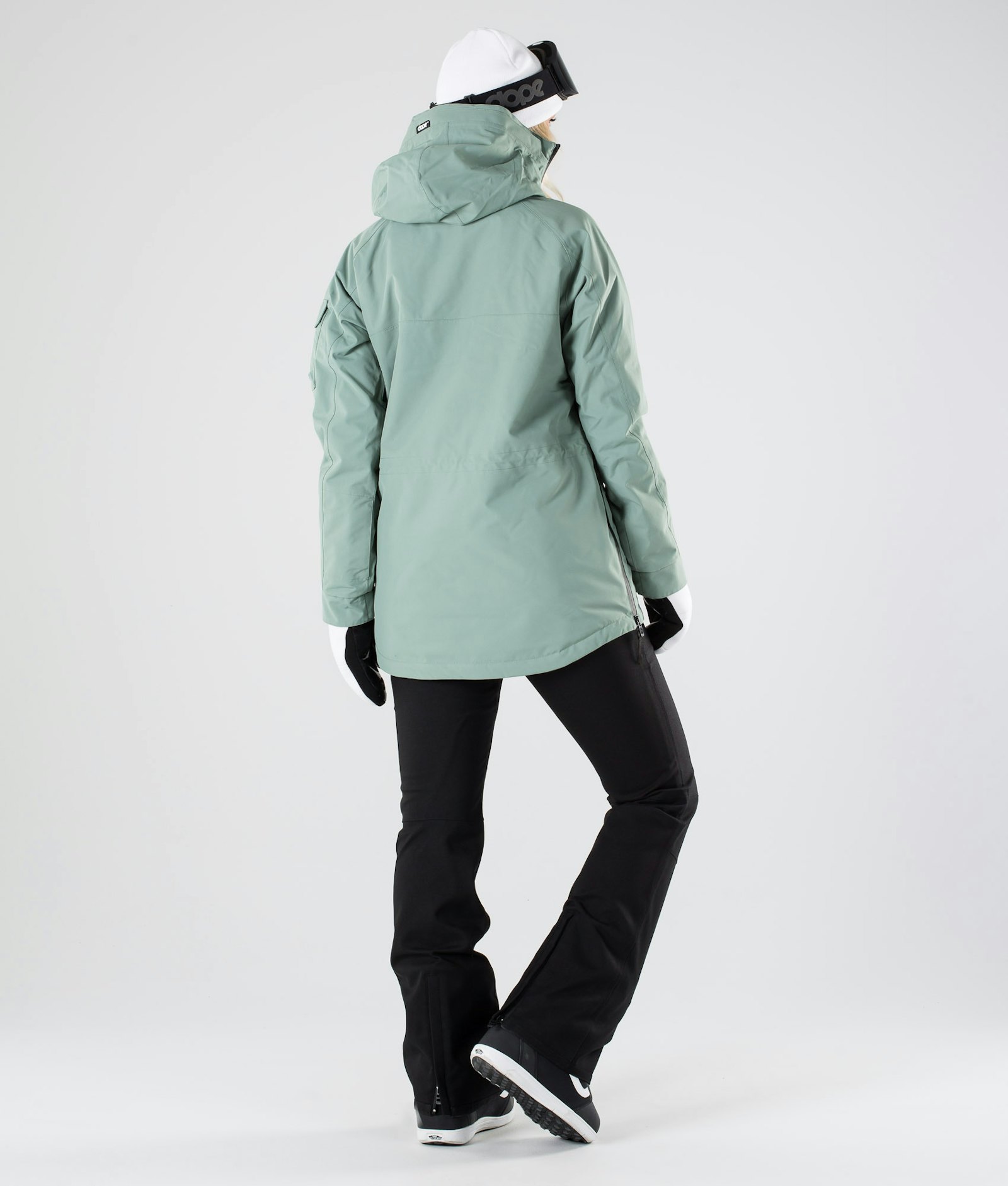 Dope Akin W 2019 Snowboard Jacket Women Faded Green