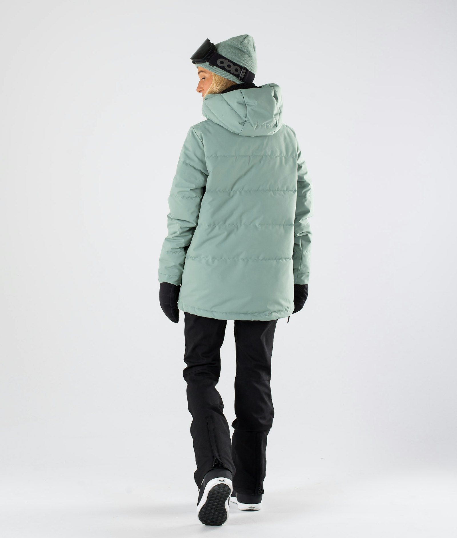 Dope Puffer W 2019 Snowboardjacke Damen Faded Green