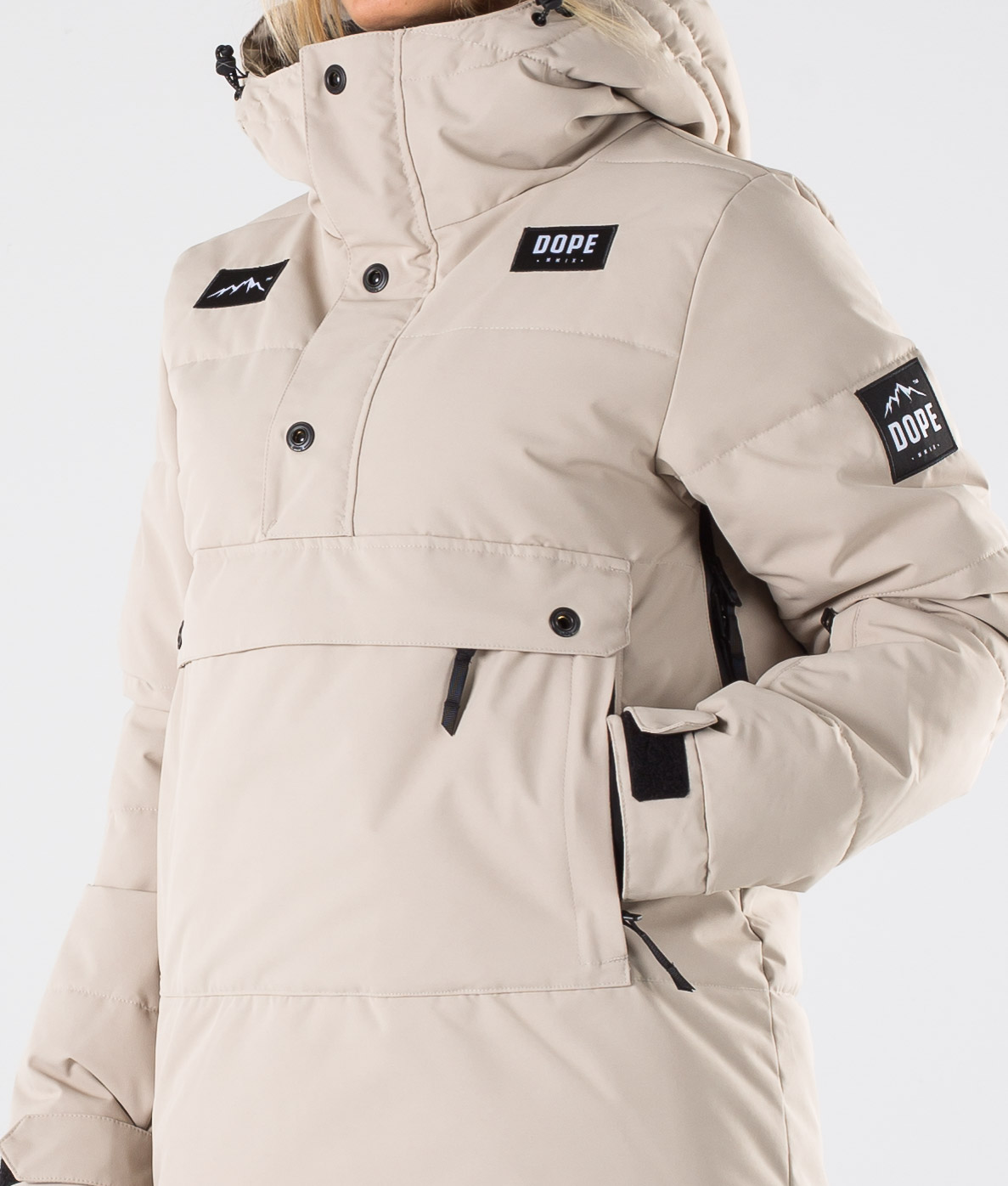 puffer snowboard jacket