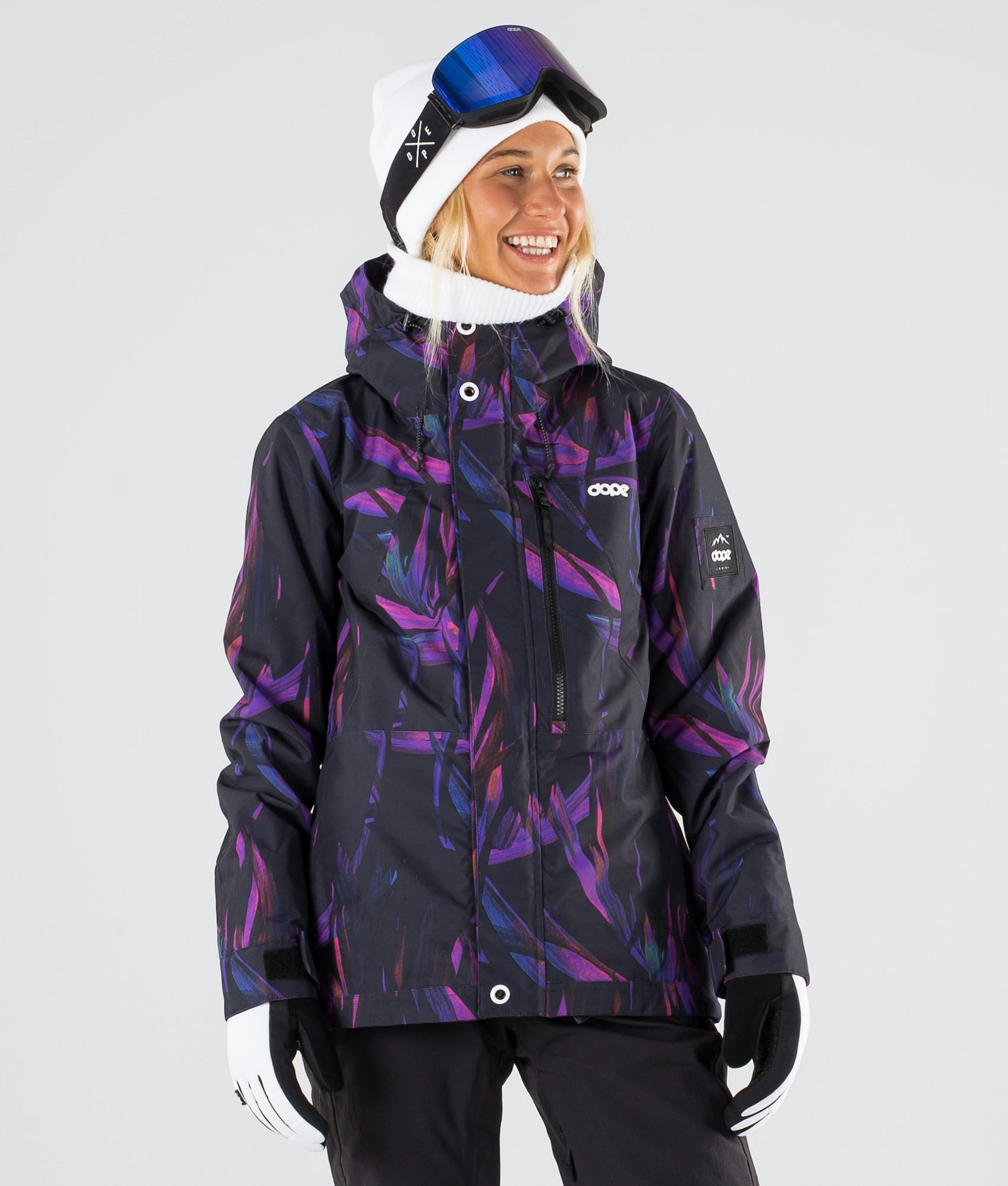 Dope Divine W 2019 Veste Snowboard Femme Purple Foliage