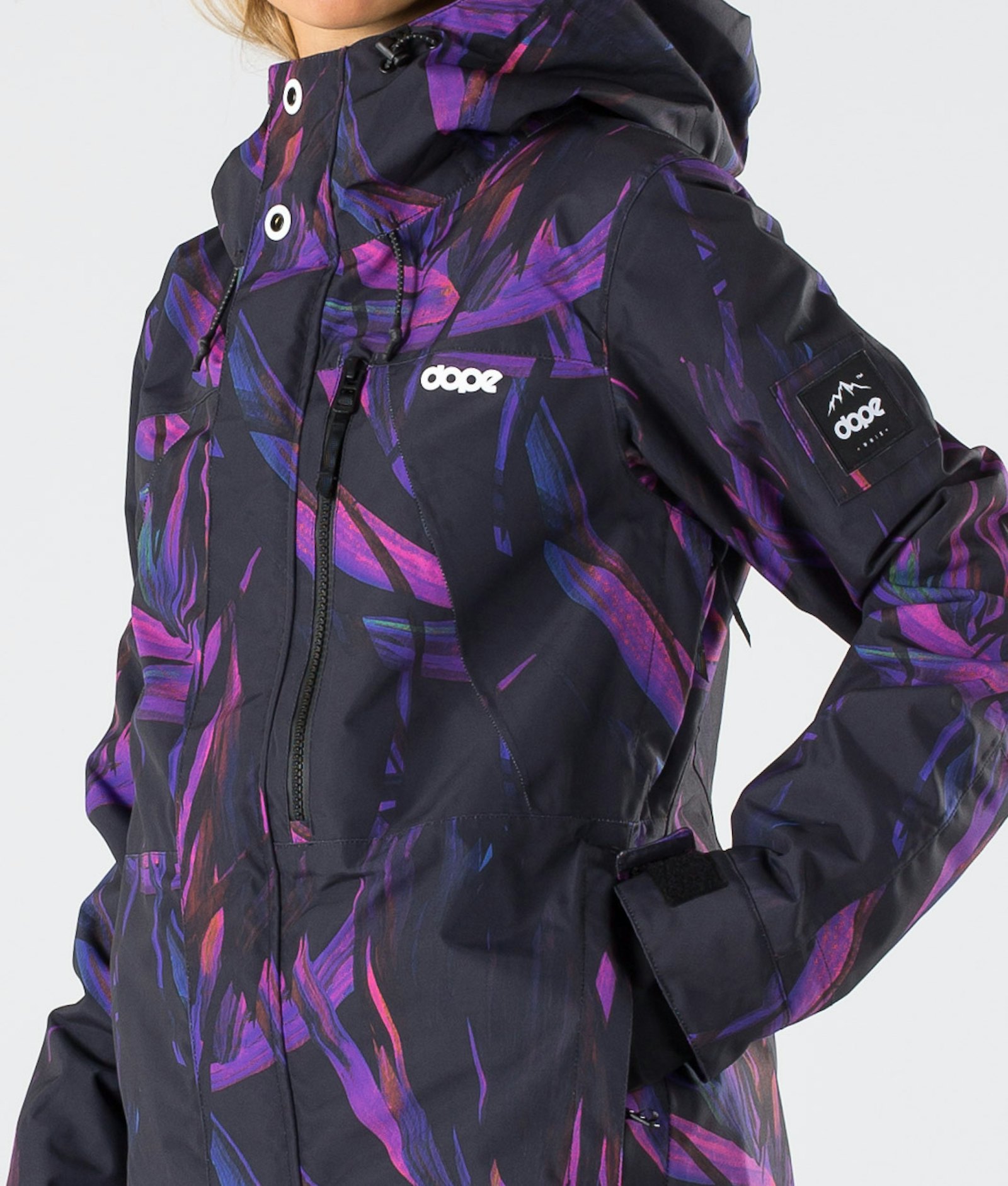 Dope Divine W 2019 Snowboard jas Dames Purple Foliage