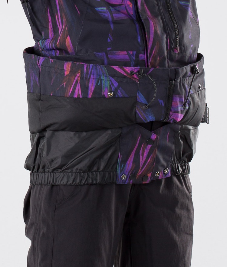 Dope Divine W 2019 Snowboard Jacket Women Purple Foliage