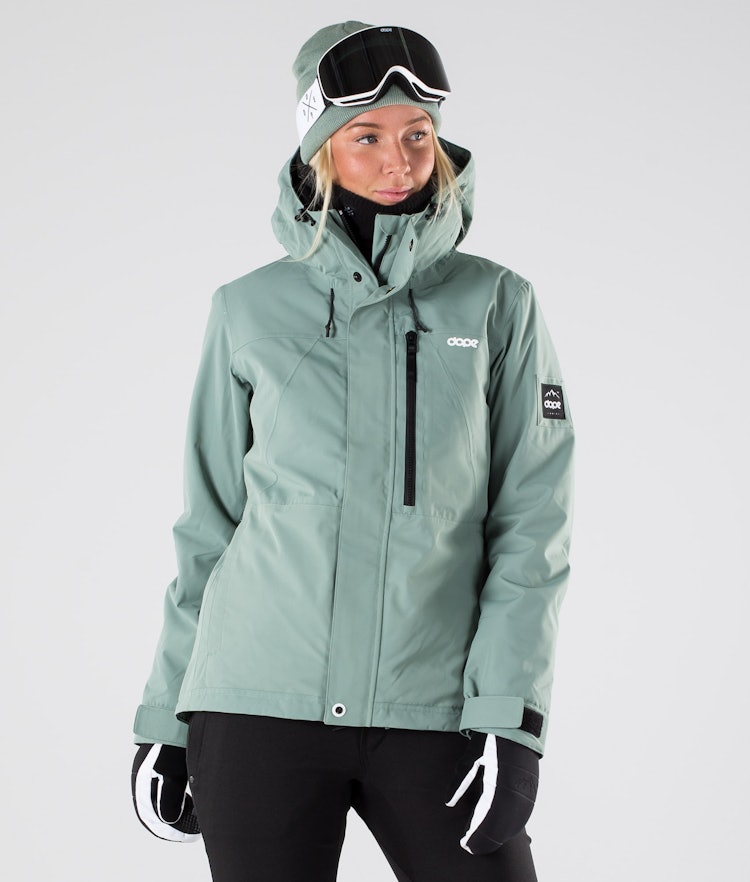 Dope Divine W 2019 Snowboard Jacket Women Faded Green