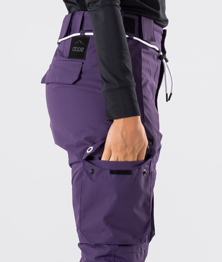Dope Iconic W 2019 Spodnie Snowboardowe Kobiety Grape, Zdjęcie 5 z 8