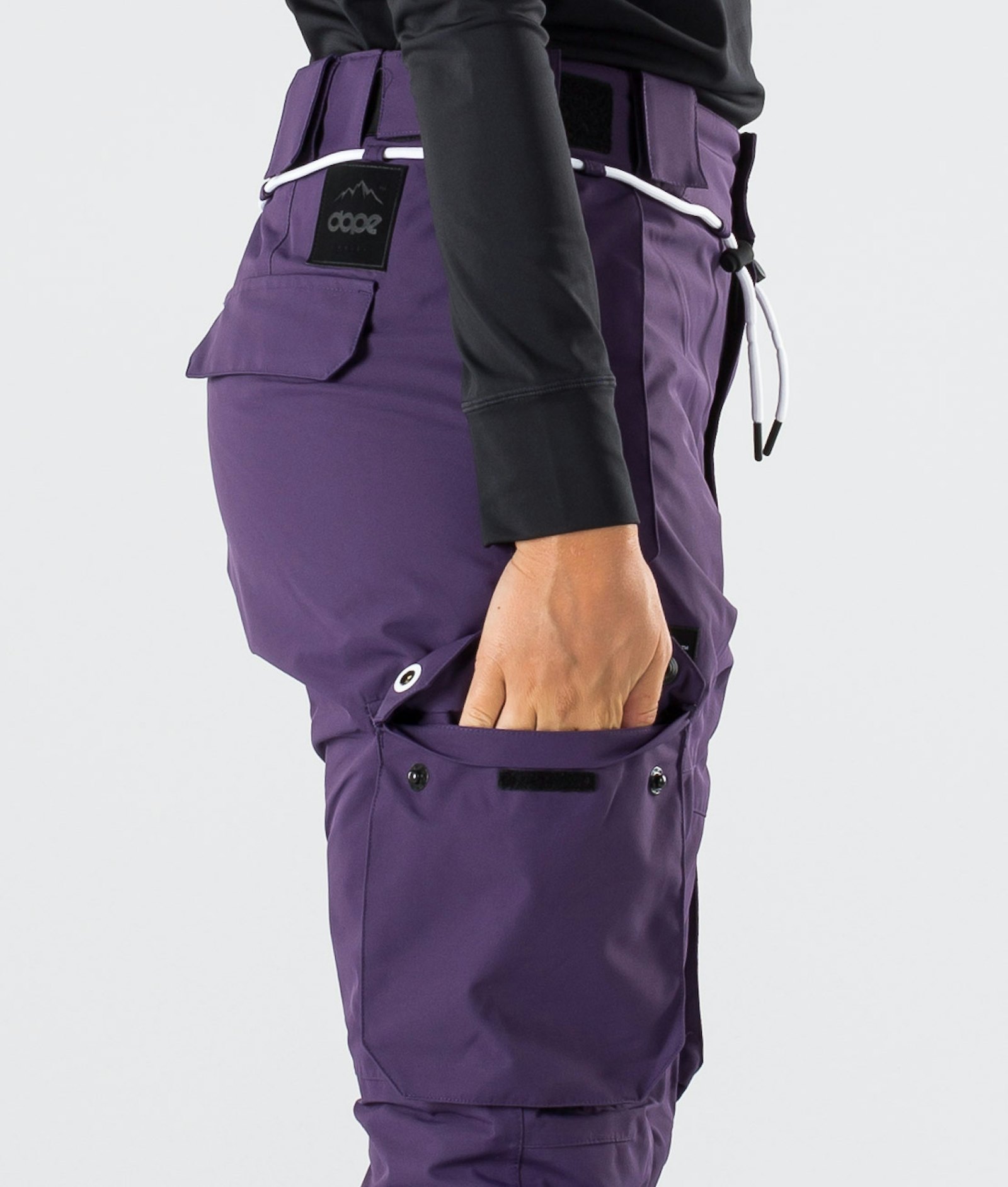 Dope Iconic W 2019 Spodnie Snowboardowe Kobiety Grape