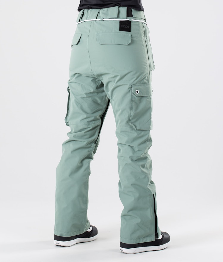 Dope Iconic W 2020 Snowboard Broek Dames Faded Green