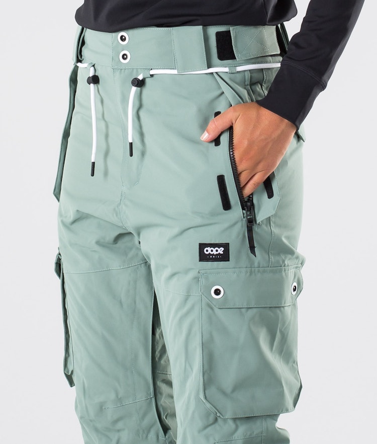 Dope Iconic W 2020 Pantalon de Snowboard Femme Faded Green