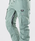 Dope Iconic W 2020 Pantalones Snowboard Mujer Faded Green
