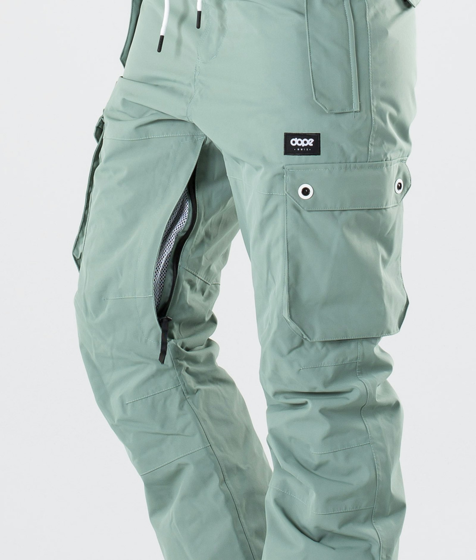 Dope Iconic W 2020 Pantalones Snowboard Mujer Faded Green