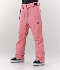 Dope Iconic NP W Kalhoty na Snowboard Dámské Pink