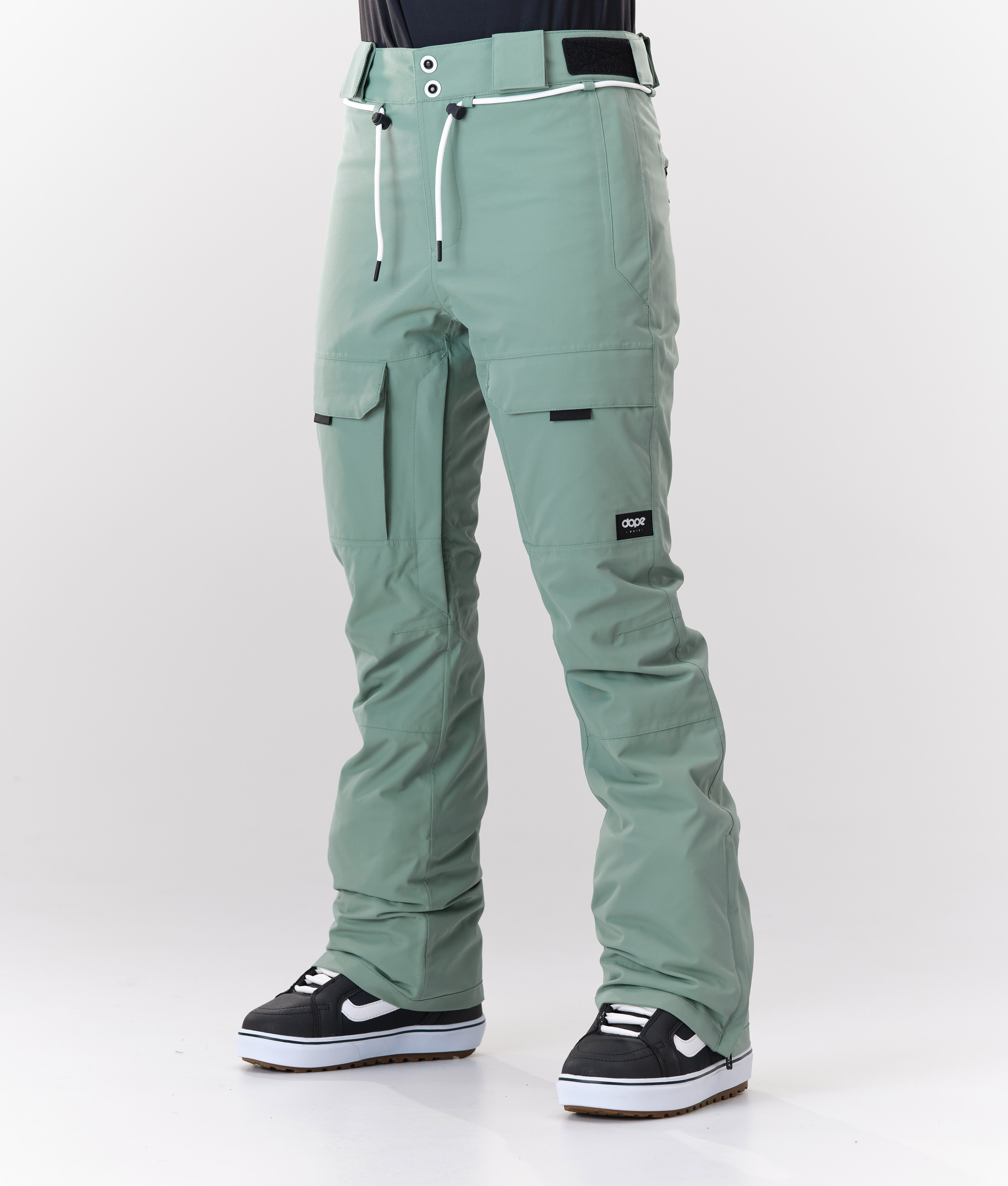 Dope Grace Snow Pants Faded Green