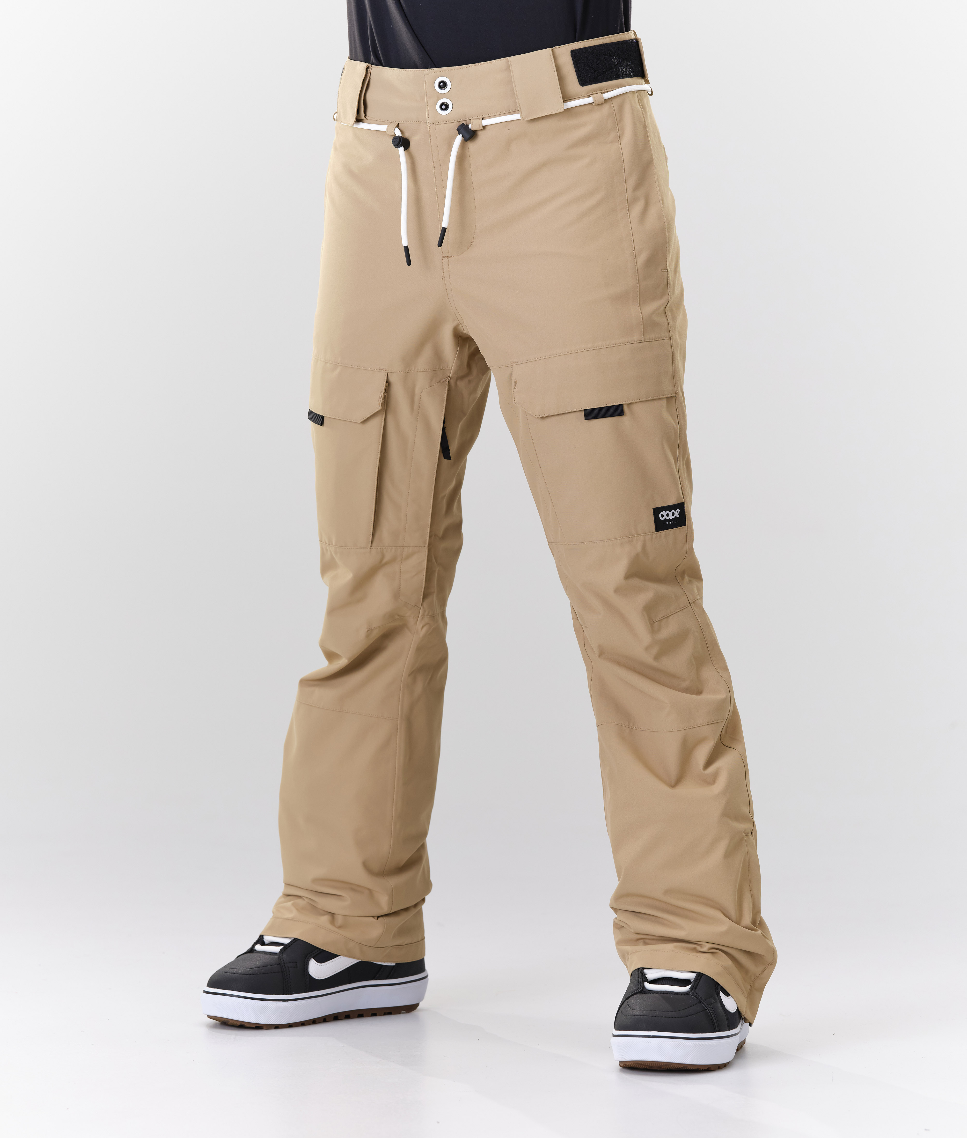Dope Grace Snowboard Pants Khaki