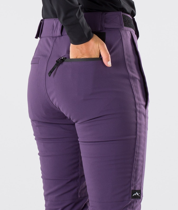 Dope Con W 2019 Spodnie Snowboardowe Kobiety Grape