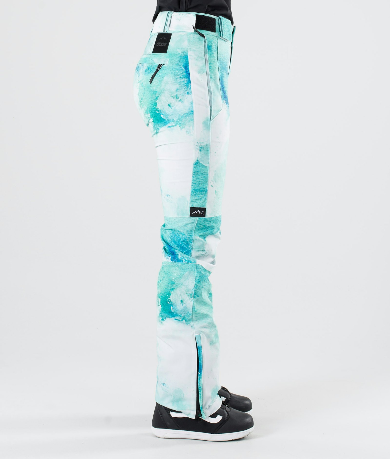 Dope Con W 2019 Spodnie Snowboardowe Kobiety Water White