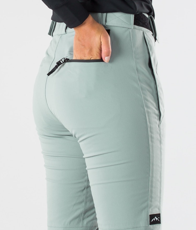 Dope Con W 2019 Pantalones Snowboard Mujer Dusty Green