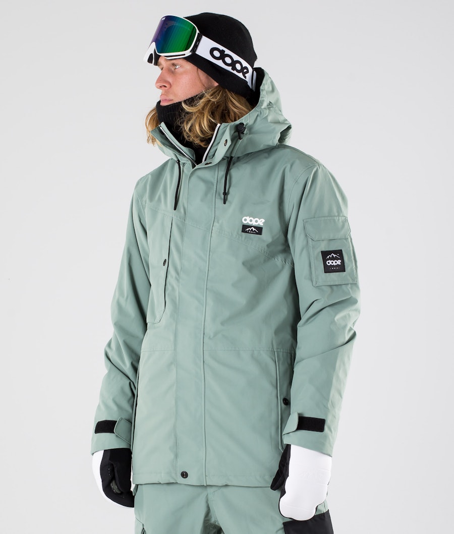 Dope Adept 2019 Snowboard jas Faded Green