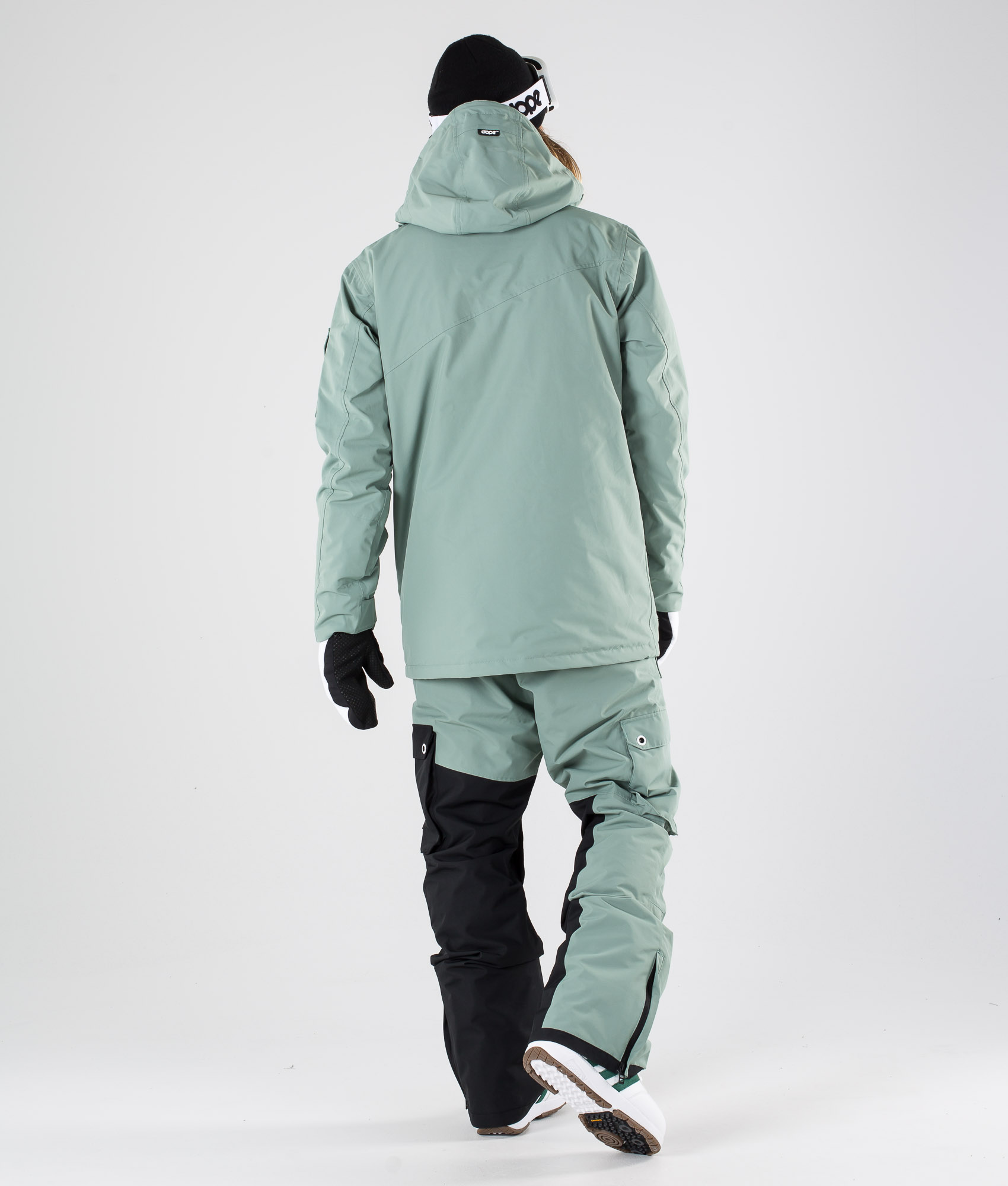 Dope Adept Snowboard Jacket Faded Green
