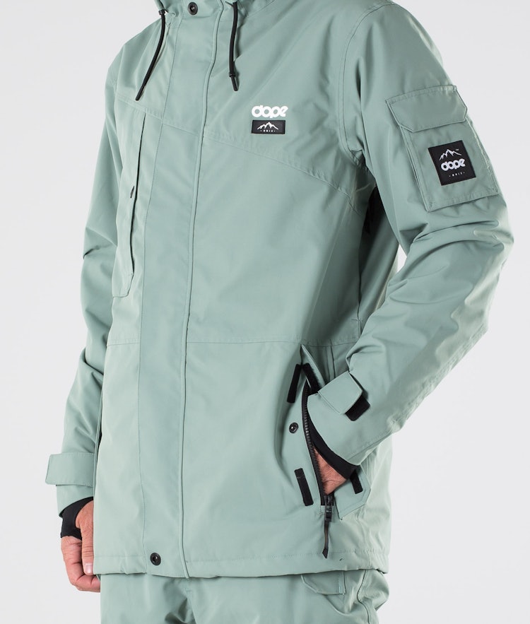 Adept 2019 Snowboard Jacket Men Faded Green, Image 4 of 12