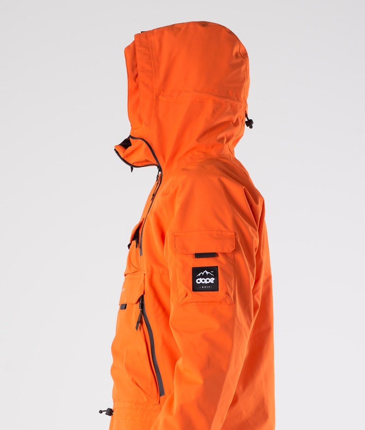Akin 2019 Veste Snowboard Homme Orange, Image 11 sur 13