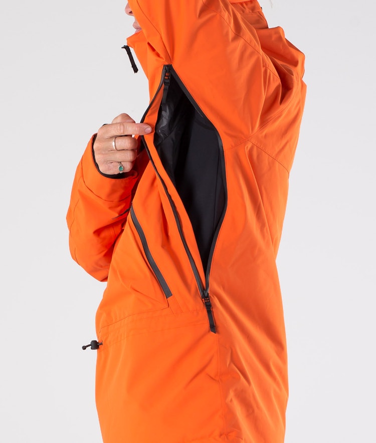 Akin 2019 Veste Snowboard Homme Orange, Image 8 sur 13