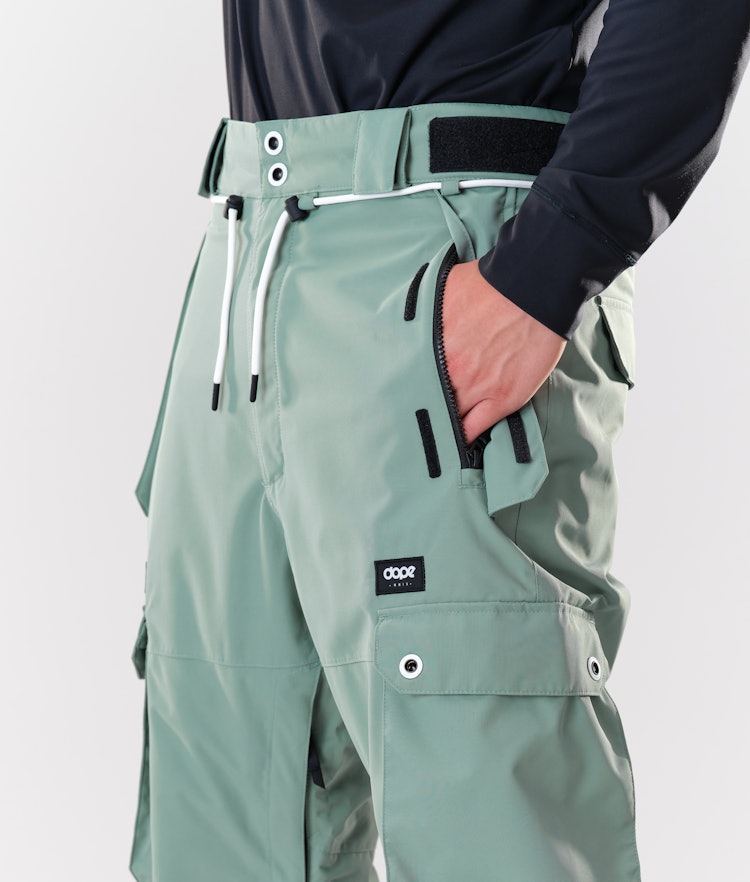 Dope Iconic 2020 Spodnie Narciarskie Mężczyźni Faded Green