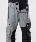 Dope Adept 2019 Pantalones Snowboard Hombre Grey Melange/Black