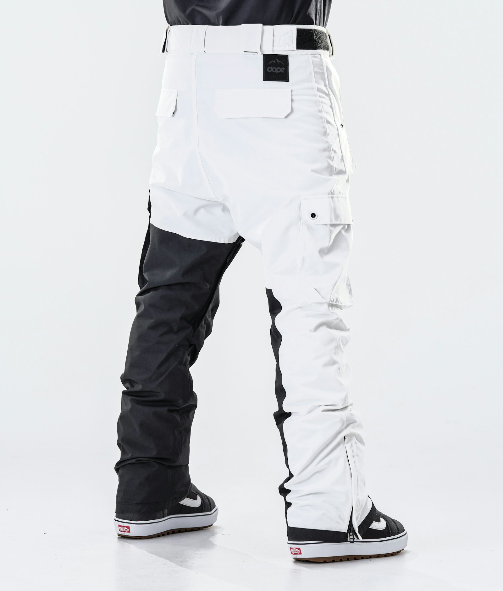 Dope Adept 2019 Pantaloni Snowboard Uomo Black/White
