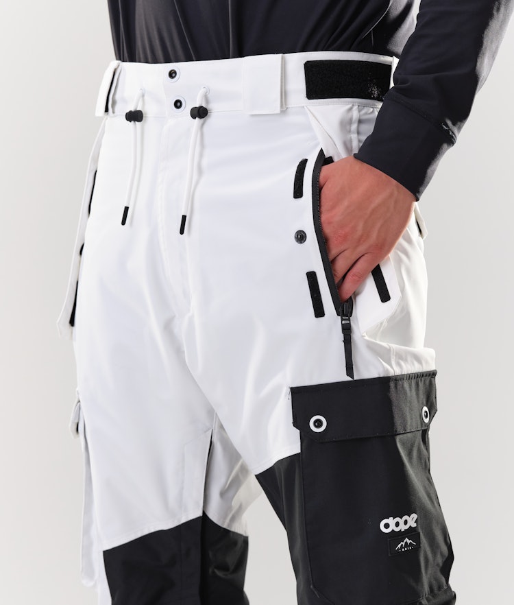 Dope Adept 2019 Pantalon de Snowboard Homme Black/White