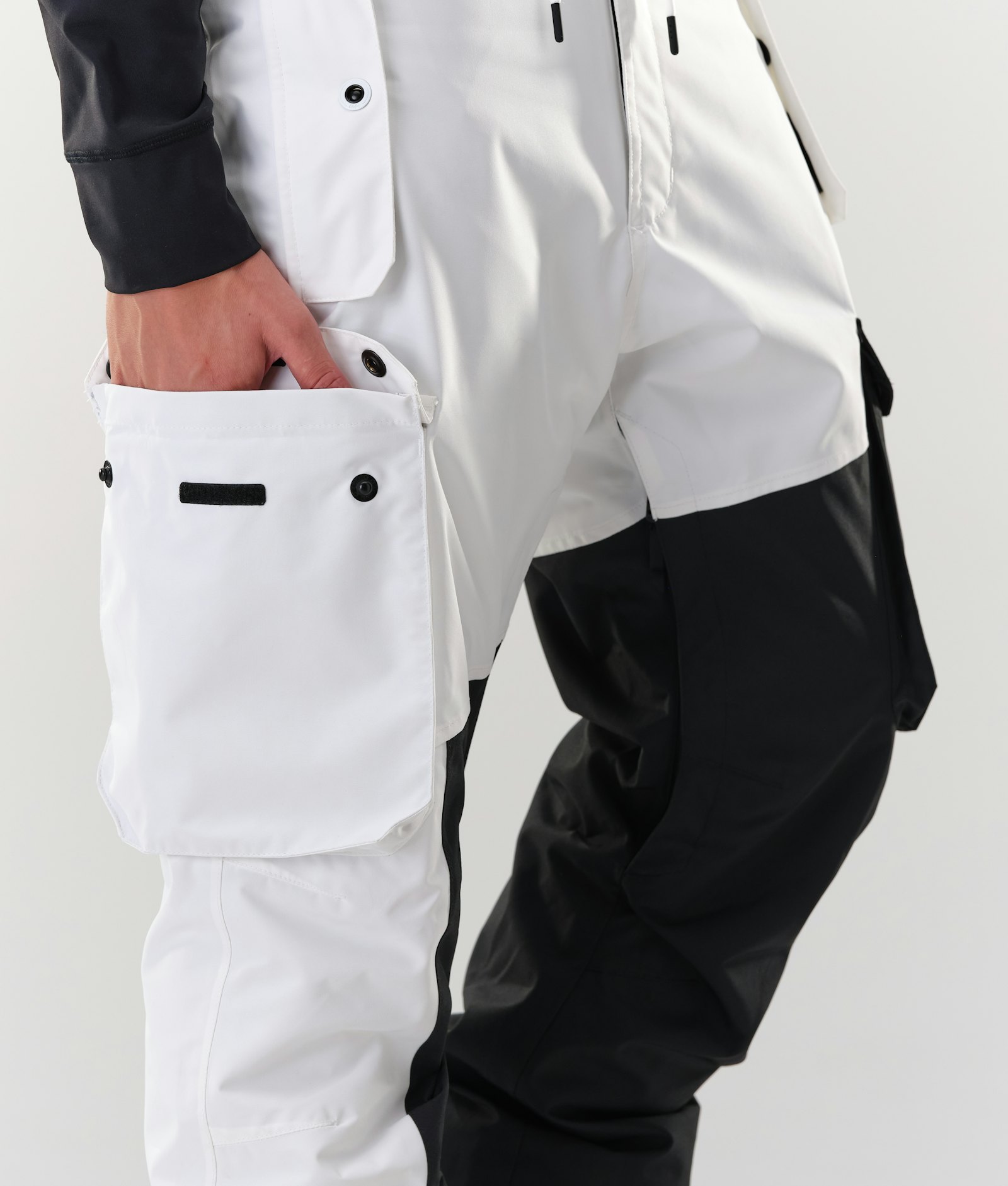 Dope Adept 2019 Pantalon de Snowboard Homme Black/White