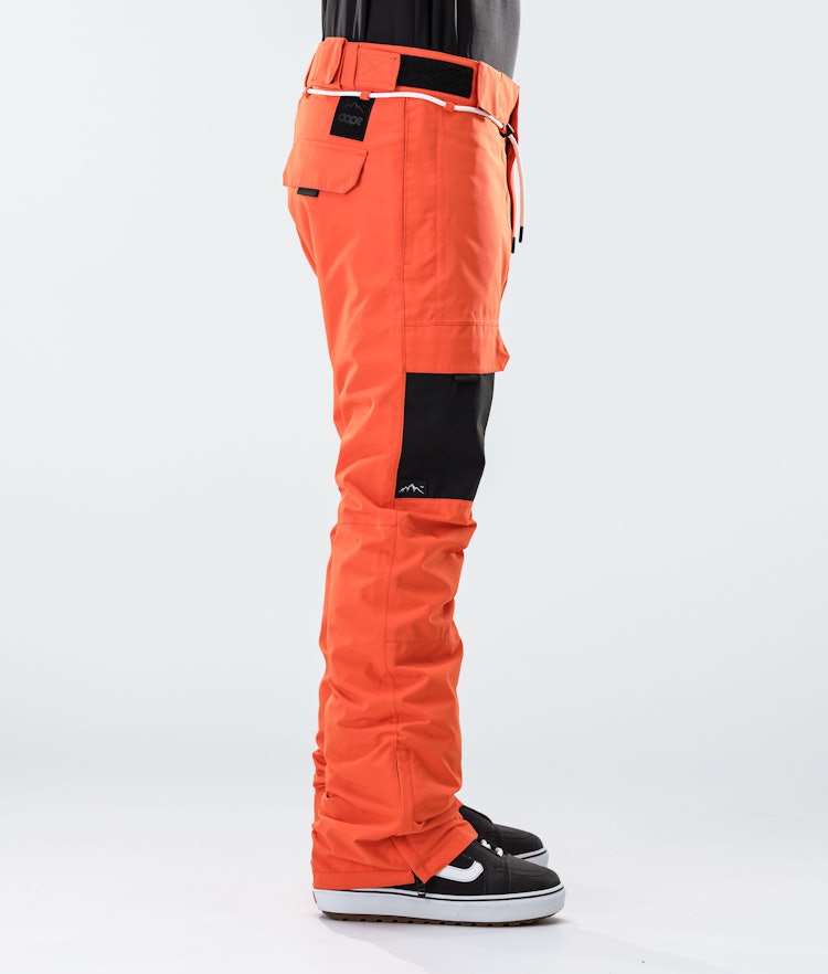 Dope Poise 2019 Spodnie Snowboardowe Mężczyźni Orange/Black