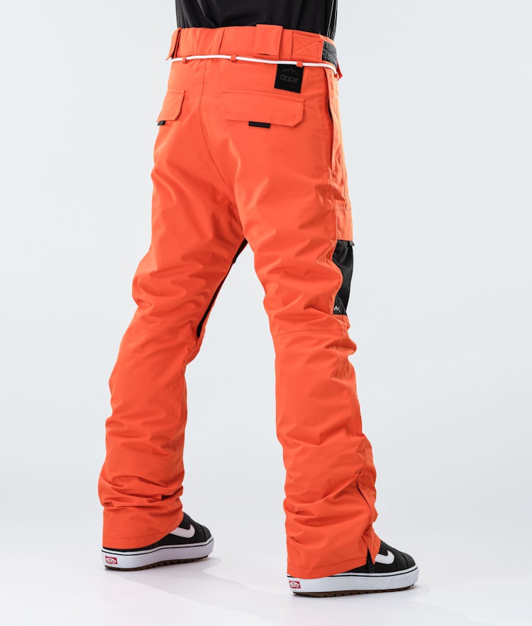 Dope Poise 2019 Kalhoty na Snowboard Pánské Orange/Black
