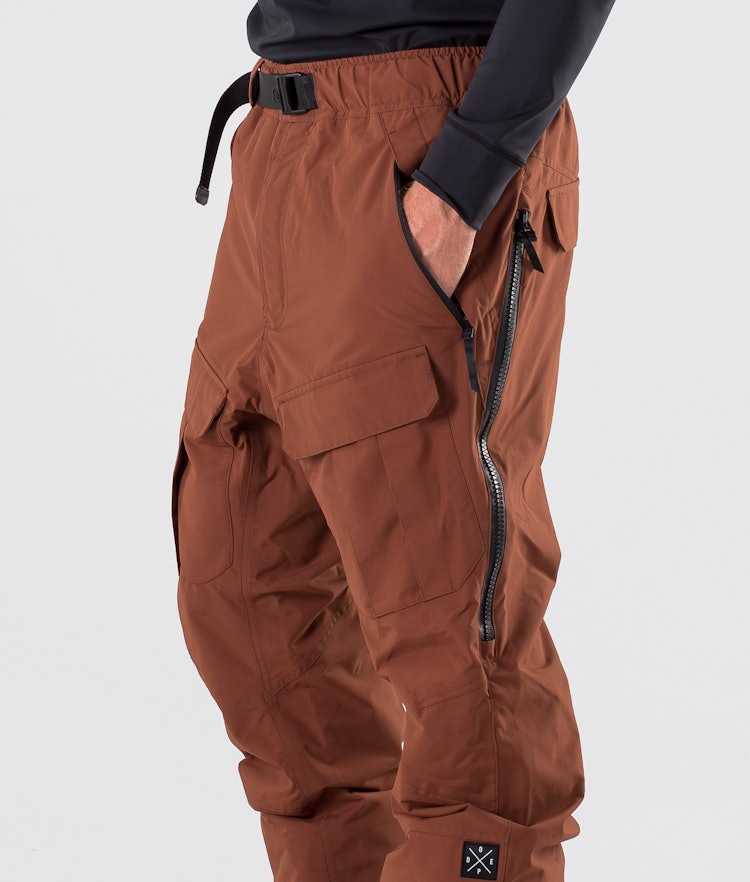 Dope Antek 2019 Spodnie Snowboardowe Mężczyźni Adobe