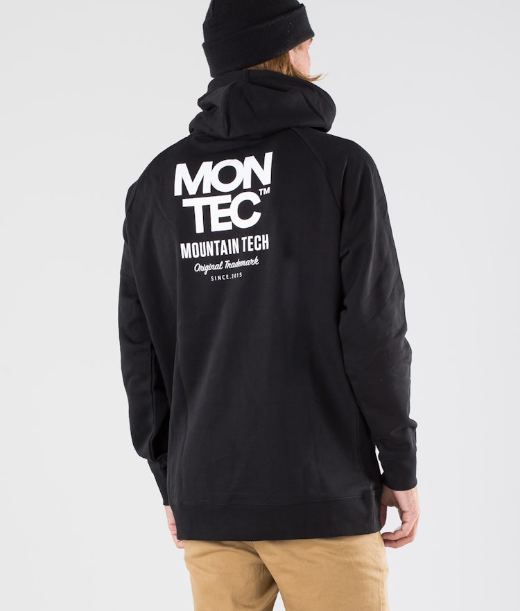 Montec M-Tech Felpa con Cappuccio Uomo Black