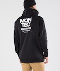 Montec M-Tech Bluzy z Kapturem Mężczyźni Black