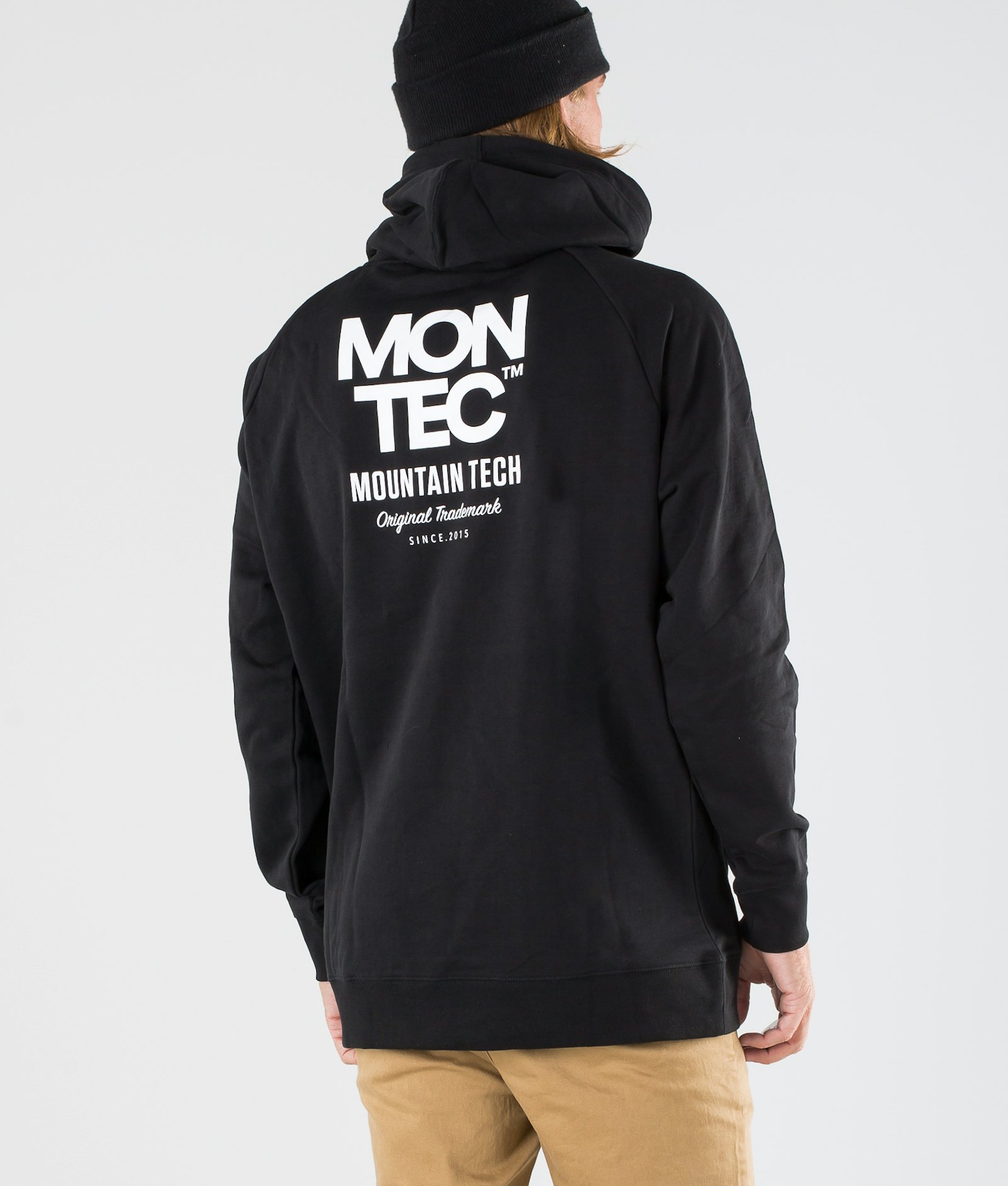 Montec M-Tech Felpa con Cappuccio Uomo Black
