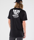 Montec M-Tech T-shirt Mężczyźni Black