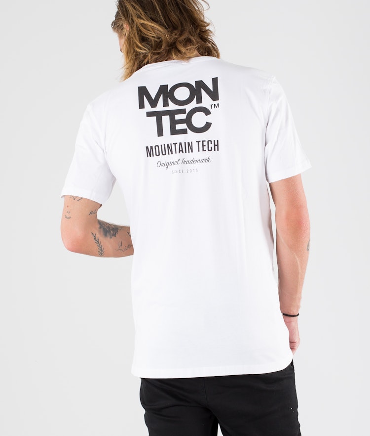 Montec M-Tech Tričko Pánské White