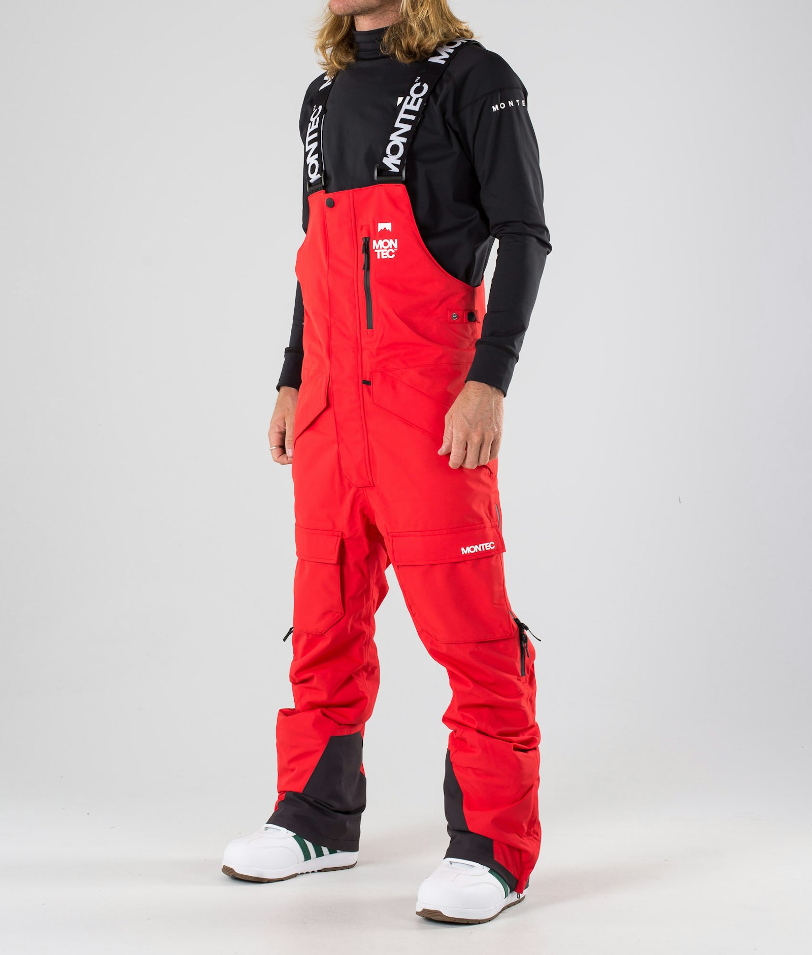 Montec Fawk 2019 Snowboardbyxa Man Red